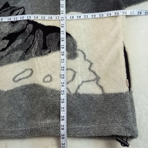 Vintage Milton Zip Fleece Arctic Wolves Jacket (2XL) - Picture 10 of 10